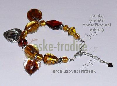 Řetízek adjustační 5cm (zakončovací)