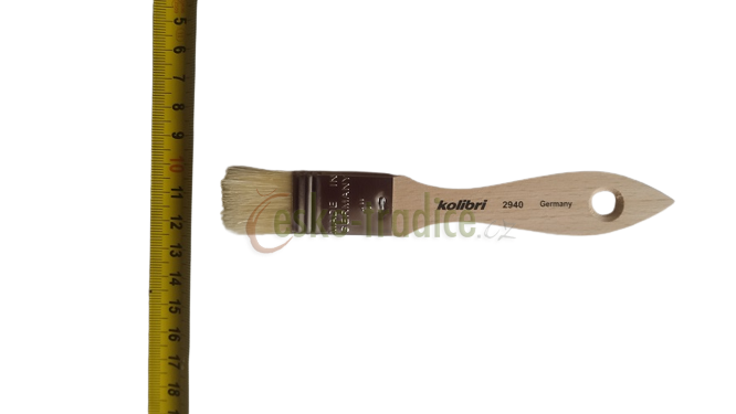 Štětec plochý na základní barvy, Kolibri - 2940 (1")