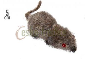 Myš chlupatá, 5cm