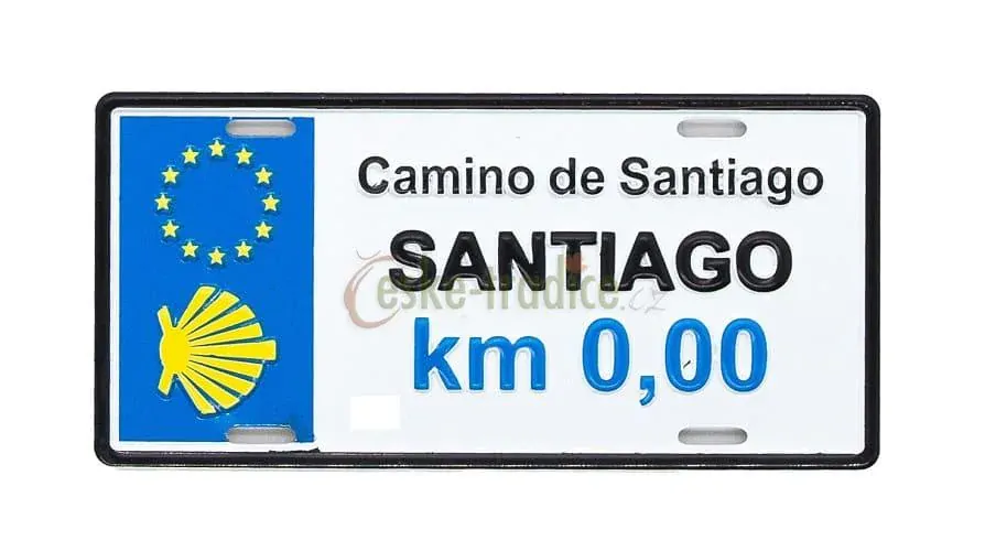 Magnetka Santiago 0,00km 8,5x4,2cm, plech