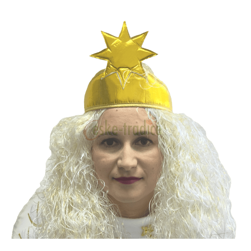 Zlatá čelenka pro anděla