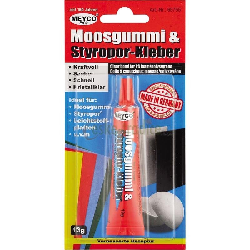 Lepidlo na moosgummi/polystyren, tuba 13g, DE výroba