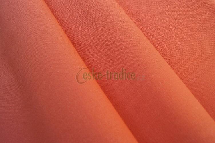 Kanafas - rezavý, metráž š.140cm