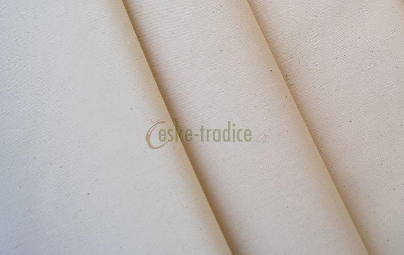 Kanafas - režný, metráž š.140cm