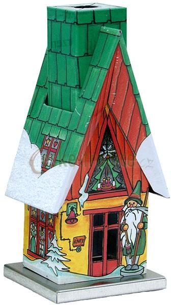 Domeček pro františka CHATA v. 11,5cm, plech, Knox