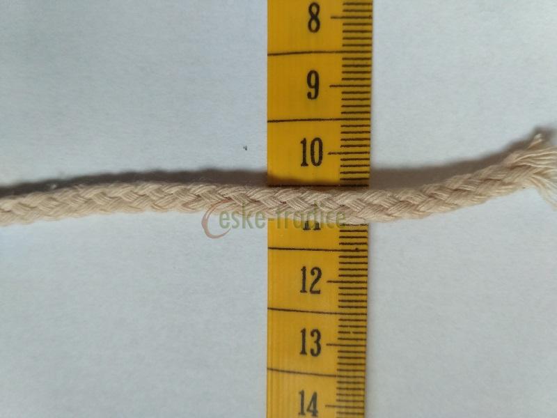 Knot plochý, 4,0mm/1m