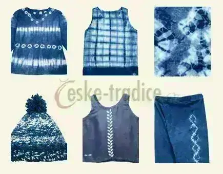 Souprava pro modrotisk Indigo, pro 15 triček