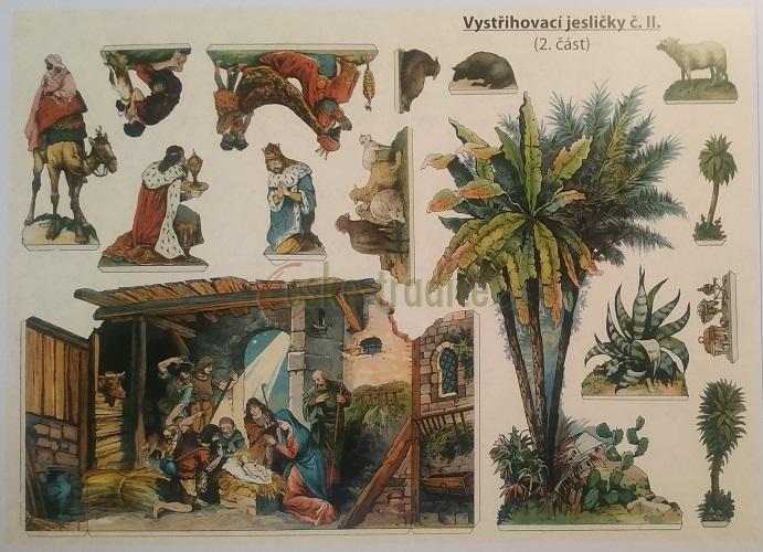 Betlém, vystřihovací jesličky II. (A3)