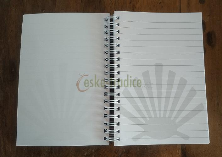 Blok Camino, modrý Buen Camino