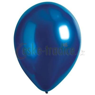 Balónky 25ks koule 24cm, perleť zelená/perleť modrá/zlatá - DOPRODEJ