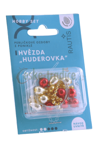 Hobby set, Huderovka červenozlatá, 1 ks, Rautis