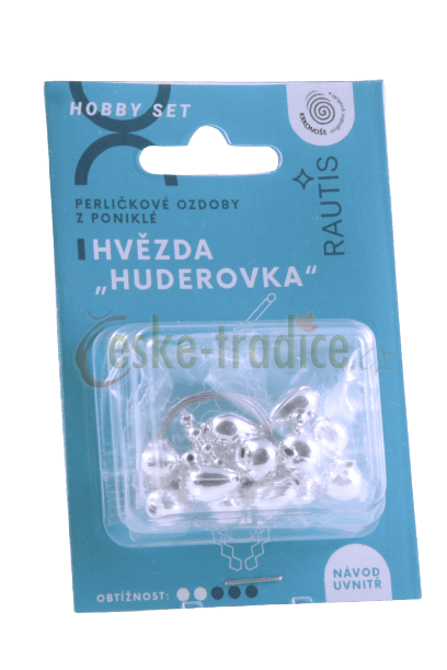 Hobby set, Huderovka stříbrná, 1 ks, Rautis