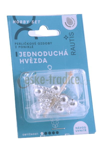 Hobby set, Jednoduchá stříbrná, 1 ks, Rautis