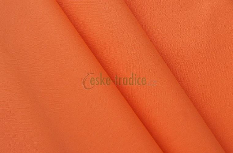 Kanafas - oranž, metráž š.140cm