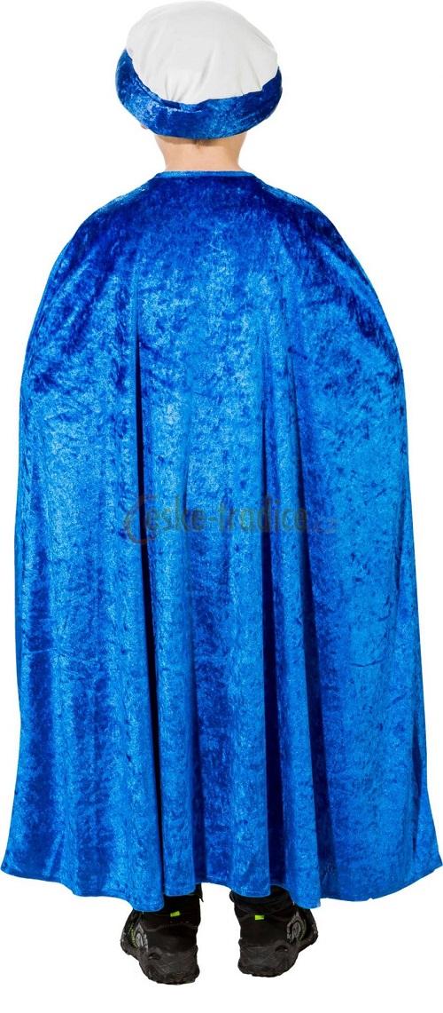 Pelerína/plášť Melichar, MODRÝ, dětský