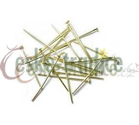Ketlovací nýt ZLATO, 4cm/50ks