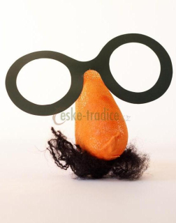 Nos organtýnový s brýlemi, různé typy