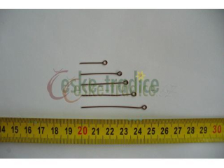 Ketlovací jehla MĚĎ, 3cm/50ks