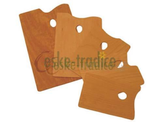 Paleta obdélník malá, dřevěná (20x31x0,4cm)