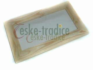 Rámeček pro decoupage - obdélník, 16x32 cm