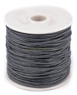 Šňůra voskovaná bavlněná, pr. 1mm/20-30m