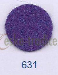 Dekorační látková plsť/filc 20x30cm, CZ - TM.FIALOVÁ