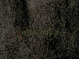 Ovčí rouno přírodní mykané - ČERNÉ, 20g