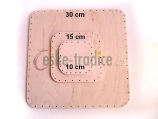 Pedig dno, čtverec 10x10 cm