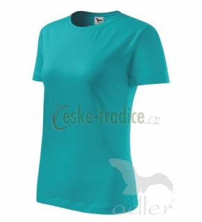 Triko dámské krátký rukáv Basic, Adler