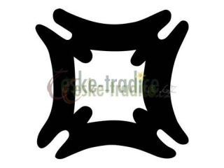Razítko na textil fihankra (adinkra)