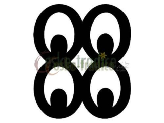 Razítko na textil mate masie (adinkra)