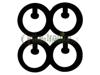 Razítko na textil me malé (adinkra)