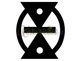 Razítko na textil mmere (adinkra)