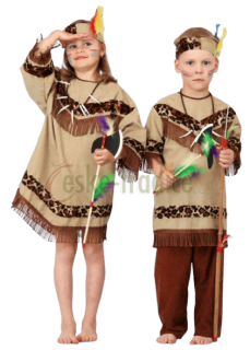 Karnevalový kostým indiánka