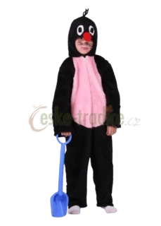 Karnevalový kostým krtek