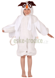 Karnevalový kostým sova bílá