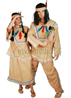 Karnevalový kostým indián