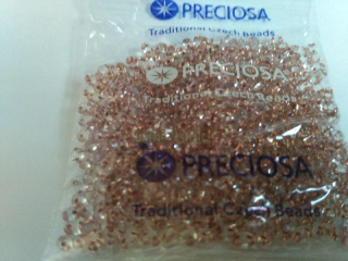 Twin perličky 50g - PRECIOSA (Traditional Czech Beads) VÝPRODEJ!