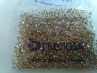 Twin perličky 50g - PRECIOSA (Traditional Czech Beads) VÝPRODEJ!