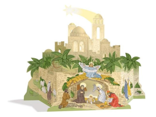 Betlém starobylý vysekávaný, BS-05