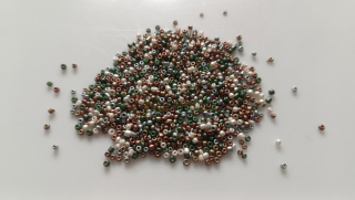 Rokajl mix, cca 2mm/10g (PERLEŤ MIX) - DOPRODEJ
