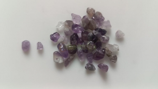 Tromlované minerály 9-11g, AMETYST SYNTETICKÝ