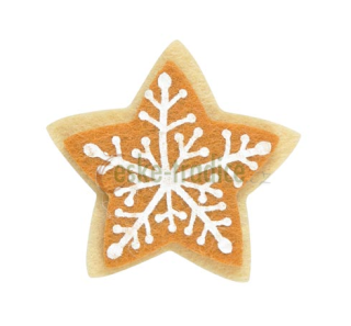 Filcová hvězdička 5cm/6ks