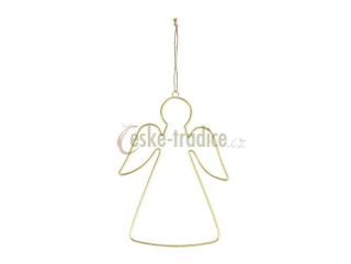 Anděl 29cm, drátěný polotovar