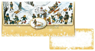 Obálka na peníze, Josef Lada, CZ