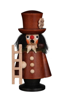 Kouřící kominík (pro františka) NATUR, 10cm