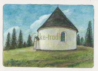 Pohlednice Jiří Škopek (Kunštátská kaple ve Velké Deštné, 2015) 526
