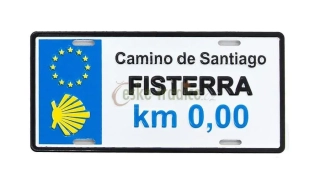 Magnetka Fisterra 0,00km 8,5x4,2cm, plech