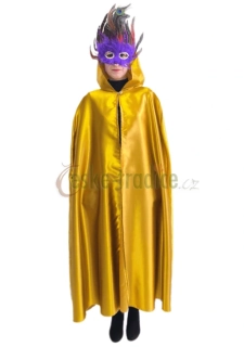Karnevalový kostým zlatý plášť