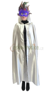 Karnevalový kostým stříbrný plášť